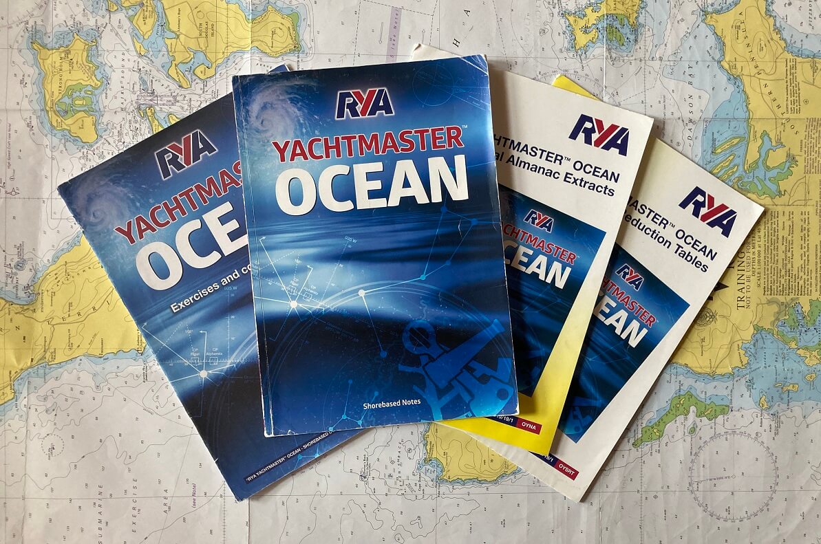 image from RYA Certificates of Competence, Part 6 - Yachtmaster Ocean Theory