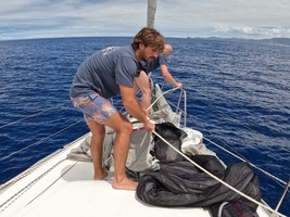 Ocean sailing and exploring Azores archipelago — sailing photo 126