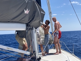 Ocean sailing and exploring Azores archipelago — sailing photo 33