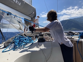 Ocean sailing and exploring Azores archipelago — sailing photo 32