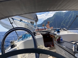 Ocean sailing and exploring Azores archipelago — sailing photo 31