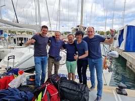 Almost 1500 miles sailed in 18 days ... — sailing photo 86