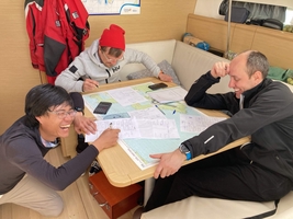 Almost 1500 miles sailed in 18 days ... — sailing photo 33