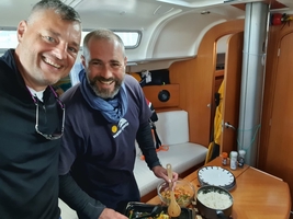 Mile builder in the English Channel via Scilly and Channel islands — sailing photo 192