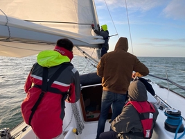 Mile builder in the English Channel via Scilly and Channel islands — sailing photo 191