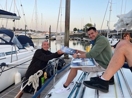 Mile builder in the English Channel via Scilly and Channel islands — sailing photo 188