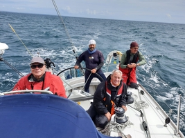Mile builder in the English Channel via Scilly and Channel islands — sailing photo 187