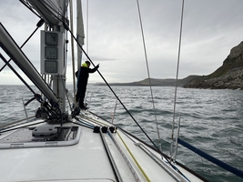 Mile builder in the English Channel via Scilly and Channel islands — sailing photo 176
