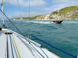Mile builder in the English Channel via Scilly and Channel islands — sailing photo 172