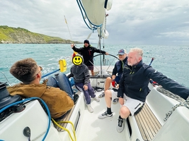 Mile builder in the English Channel via Scilly and Channel islands — sailing photo 171