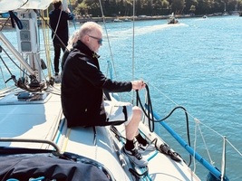 Mile builder in the English Channel via Scilly and Channel islands — sailing photo 165