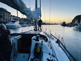 Mile builder in the English Channel via Scilly and Channel islands — sailing photo 156