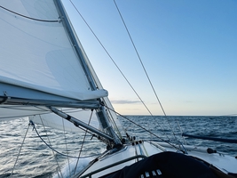Mile builder in the English Channel via Scilly and Channel islands — sailing photo 155