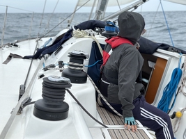 Mile builder in the English Channel via Scilly and Channel islands — sailing photo 154