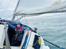 Mile builder in the English Channel via Scilly and Channel islands — sailing photo 151