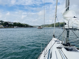Mile builder in the English Channel via Scilly and Channel islands — sailing photo 147