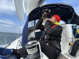 Mile builder in the English Channel via Scilly and Channel islands — sailing photo 130