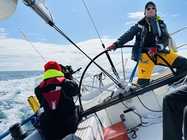 Mile builder in the English Channel via Scilly and Channel islands — sailing photo 129