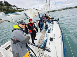 Mile builder in the English Channel via Scilly and Channel islands — sailing photo 128