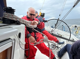 Mile builder in the English Channel via Scilly and Channel islands — sailing photo 105