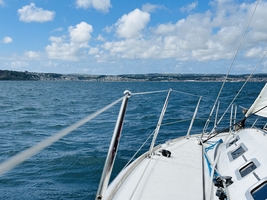 Mile builder in the English Channel via Scilly and Channel islands — sailing photo 100