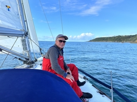 Mile builder in the English Channel via Scilly and Channel islands — sailing photo 93