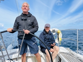 Mile builder in the English Channel via Scilly and Channel islands — sailing photo 90