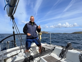 Mile builder in the English Channel via Scilly and Channel islands — sailing photo 87