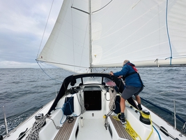 Mile builder in the English Channel via Scilly and Channel islands — sailing photo 73