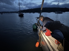 Mile builder in the English Channel via Scilly and Channel islands — sailing photo 70