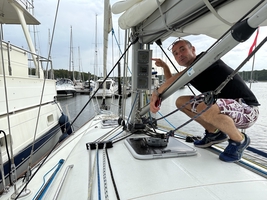 Mile builder in the English Channel via Scilly and Channel islands — sailing photo 13