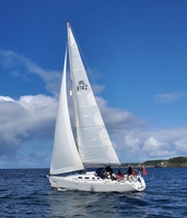 Mile builder in the English Channel via Scilly and Channel islands — sailing photo 183