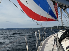 Sailing from Flensburg (Germany) to Norway via North Sea and back through West Sweden and Denmark — sailing photo 41