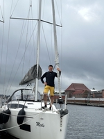 Sailing from Flensburg (Germany) to Norway via North Sea and back through West Sweden and Denmark — sailing photo 1