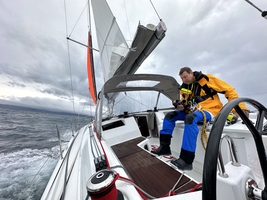 Sailing across the Atlantic Ocean from Atlantic France to the Caribbean — sailing photo 143
