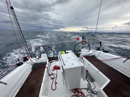 Sailing across the Atlantic Ocean from Atlantic France to the Caribbean — sailing photo 142