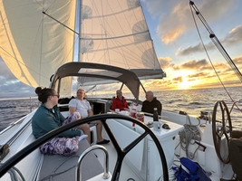 Sailing across the Atlantic Ocean from Atlantic France to the Caribbean — sailing photo 124