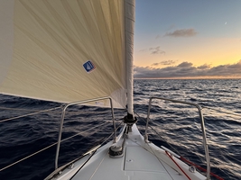 Sailing across the Atlantic Ocean from Atlantic France to the Caribbean — sailing photo 121