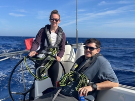 Sailing across the Atlantic Ocean from Atlantic France to the Caribbean — sailing photo 105