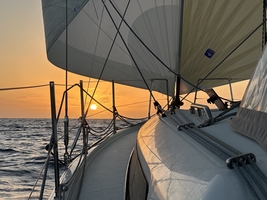Sailing across the Atlantic Ocean from Atlantic France to the Caribbean — sailing photo 89