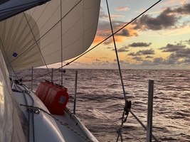Sailing across the Atlantic Ocean from Atlantic France to the Caribbean — sailing photo 79