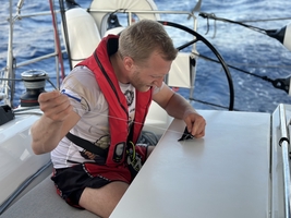 Sailing across the Atlantic Ocean from Atlantic France to the Caribbean — sailing photo 74