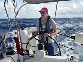 Sailing across the Atlantic Ocean from Atlantic France to the Caribbean — sailing photo 69