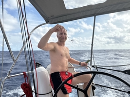 Sailing across the Atlantic Ocean from Atlantic France to the Caribbean — sailing photo 67