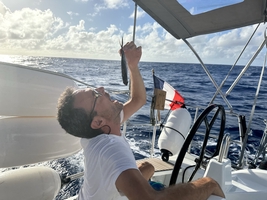 Sailing across the Atlantic Ocean from Atlantic France to the Caribbean — sailing photo 59