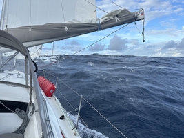 Sailing across the Atlantic Ocean from Atlantic France to the Caribbean — sailing photo 43