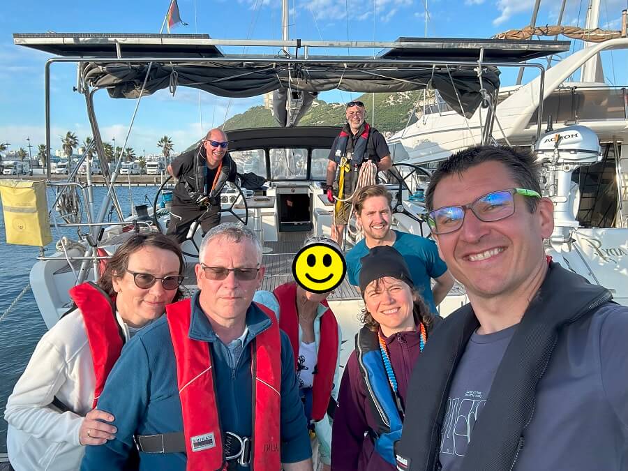 Leg 3: Lou - UK, Chris - UK, Craig - UK, Keith - Ireland, Agnieszka - Poland, Anastasia - UK, Steve - UK
