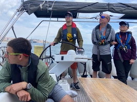 Sailing across the Atlantic Ocean (West to East) — sailing photo 154