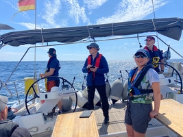 Sailing across the Atlantic Ocean (West to East) — sailing photo 150