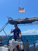 Sailing across the Atlantic Ocean (West to East) — sailing photo 149